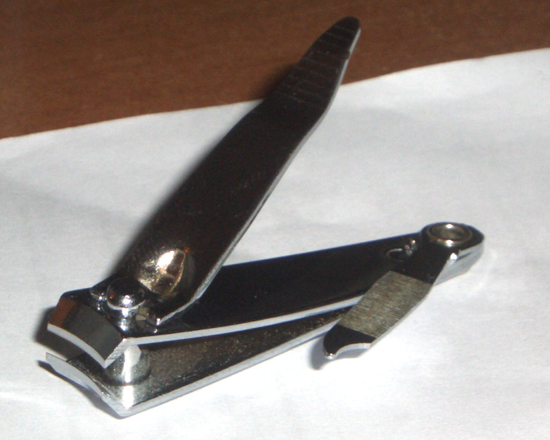 A selection of nail clippers, showing why the right tool and safe control matter for older foot care