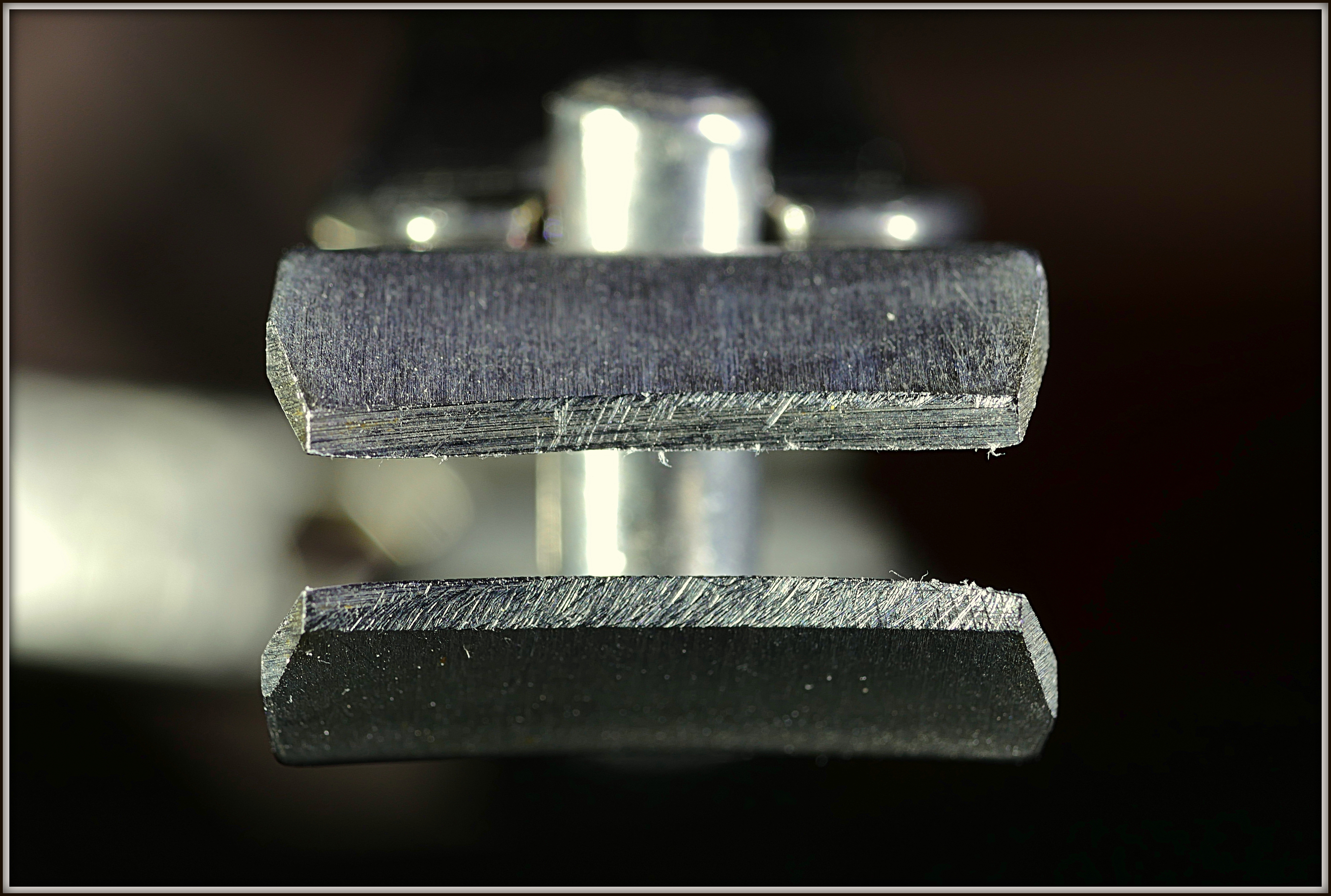 A nail cutter photographed close up